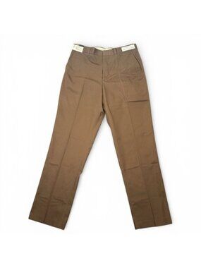 Twinhill UPS Men's 36 x 33 Brown Employee Driver Work Uniform Twill Pants NWT